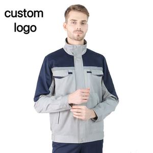 Custom Logo Herfst Ang Winter Opstaande Kraag Rits Stijl Reflecteren Licht Custom Werkkleding Jas Voor Heren - Product Image 1