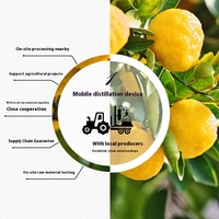 Origineel Directe Aanvoer Japan Yuzu Essentiële Olie Fruit Schil Biologisch Gedistilleerd Aromatherapie Huidverzorging Grondstof Geur Oliën