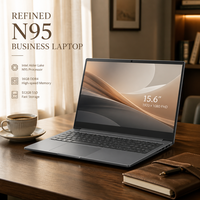 Laptop OEM Kustom 15.6 Inci FHD Prosesor Intel N95 RAM 16GB SSD 512GB Windows 11 Home Pro Education Business Notebook