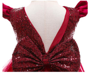 Robe de princesse pour filles, collection été, style gâteau superposé, idéale pour les fêtes d'enfants - Grande Vente - Product Image 4