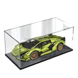 Transparent Acrylic Display Box Suitable For Lego Model Table Top Box Cube Storage Box For Action Character Collection Toys