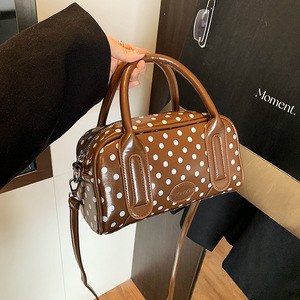 Nouvel Arrivage – Sac à Main Bandoulière <span class=keywords><strong>Femme</strong></span> Haut de Gamme en PU, Modèle Onde d'Automne 2026, Fermeture Éclair, Coutures Contrastées - Product Image 1