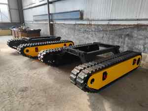 Chasis con Orugas de Goma, Plataforma Robótica con Motor y Orugas de Goma, Piezas de Maquinaria de Construcción - Product Image 3