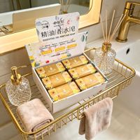 Sabun Batang Aroma Minyak Esensial Alami Aroma Bunga Prancis Set Hadiah Melembapkan Kulit OEM ODM 250g