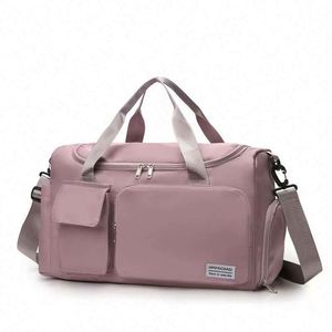 Free Sample <b>Travel</b> <b>bag</b> Large capacity diagonal maternity backpack Lightweight dry and wet separation storage fashion fitness <b>bag</b> - Product Image 1