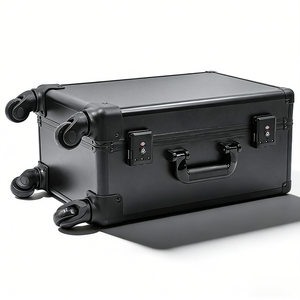 Caja de Almacenamiento y Exhibición con Ruedas para Tarjetas Coleccionables Deportivas Graduadas de 18 Pulgadas y 4 Ranuras, de Aluminio, para Ferias Comerciales - Product Image 2