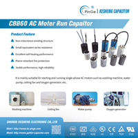 Condensador de Arranque para Motor AC CBB60 con Pines SH 1.5-100UF 250-450VAC para Bomba de Agua, Condensador de Película Delgada Metalizada