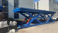 Plateforme élévatrice verticale portant 3 tonnes, portée 7 m, pour transfert entre entrepôts et quais