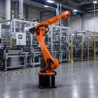 Robot Industri KUKA KR16 R2010-2 6 Axis, Beban Angkut 16kg, Jangkauan 2013mm, Lengan Robot untuk Penanganan Material dan Otomatisasi, Robot Kuka