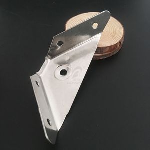 Supports d'angle en acier inoxydable Xiongfa, grands, 1.0, à trois côtés, en fer à angle fixe pour meubles et armoires murales - Product Image 2