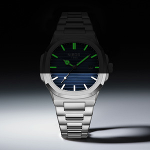 High-End Luxury Men's <b>Top</b>-Grade Quartz Watch Premium Stainless Steel Strap Sapphire <b>Crystal</b> Waterproof Luminous Timepiece - Product Image 4