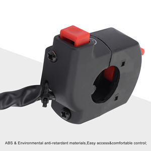 GOOFIT 7/8 "22mm Guidon 2 Fonctions <span class=keywords><strong>Interrupteur</strong></span> de démarrage à droite pour 125cc ATV 4 Wheeler <span class=keywords><strong>Quad</strong></span> Dirt Pit Bike Moto <span class=keywords><strong>électrique</strong></span> - Product Image 4