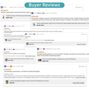 Peint à la main mur toile chef-d 'œuvre fille avec une perle boucle d'oreille par Jan Vermeer fait à la main <span class=keywords><strong>peinture</strong></span> à l'huile mur Art hôtel décor oeuvre - Product Image 4