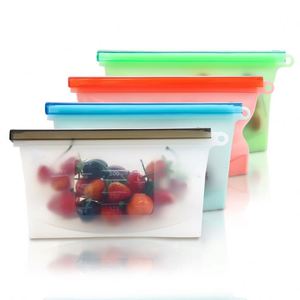 Silicone Food Bag Storage Siliconefood Reusable Storage Bags Silicone Newest Microwave Silicone Food Preservation Bag Vacuum Reusable Silicone Food Storage Bag