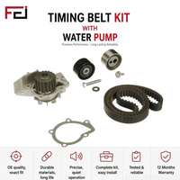 Kit de courroie de distribution complet de la marque FEI avec pompe à eau KP25523XS KTBWP1960 34638 KDP459.290 pour accessoires Citroën pour réparation