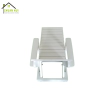 Chaise longue pour enfants en bois de sapin massif, durable et élégante, pour villa, cour familiale, design moderne, écologique et confortable