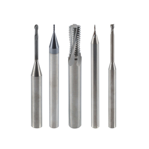 Eitfs cổ dài chủ đề Micro bóng mũi cuối nhà máy xoắn ốc lên xuống nén cuối nhà máy cho gỗ bit Carbide cắt <span class=keywords><strong>endmill</strong></span> - Product Image 1