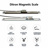 Système de lecture numérique Dro 2 3 axes Encodeur de balance magnétique Instruments de mesure de petite taille pour le fraisage de tours manuels