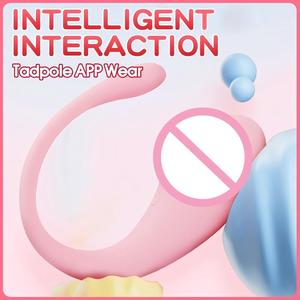 Liefde Partner APP Afstandsbediening Waterdichte Vrouwelijke Springende Eieren Draagbare Seksartikelen Vibrators 56g YJ-L520APP voor Vrouwen - Product Image 4