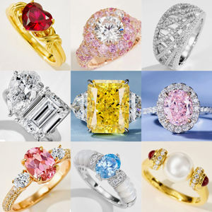Rochime Luxury 925 Sterling <strong>Silver</strong> <strong>Rings</strong> for Women S925 Zircon <strong>Statement</strong> <strong>Ring</strong> Gold Plated Fine Jewelry for Party/everyday Wear - Product Image 1