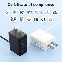 Vente flash - Chargeur USB-C 18W US JP EU UK AU UR Type C 5V 6V pour caméra sportive