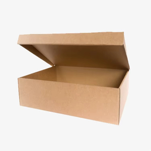 Scatola Minimalista Durevole in Cartone Kraft per <span class=keywords><strong>Scarpe</strong></span>, Ondulata E-Flute, Rivestita UV, <span class=keywords><strong>Dimensioni</strong></span> Personalizzabili - Product Image 2