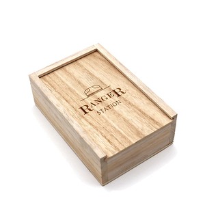 กล่องไม้ฝาเลื่อนพิมพ์โลโก้ตามสั่งสำหรับบรรจุของขวัญและบรรจุภัณฑ์ขายส่ง - Product Image 5