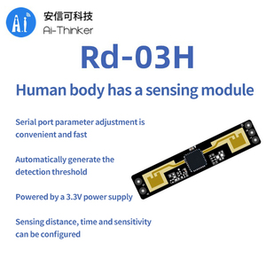 Módulo de Radar Ai-Thinker 24G de Detección de Presencia Humana, Tamaño Pequeño, Banda Larga, Borde Ultra Estrecho, Modelo RD-03H - Product Image 3