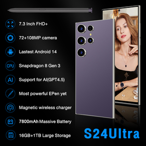 Điện thoại S24 siêu điện thoại thông minh cho S24 Ultra 16GB + 1TB 5G Dual Sim điện thoại di động điện thoại di động ban đầu điện thoại thông minh HD LCD - Product Image 6