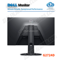 Moniteur de jeu NVIDIA G-SYNC compatible 27 pouces G2724D, résolution 2K QHD (2560 x 1440), 165 Hz, DisplayPort 144 Hz