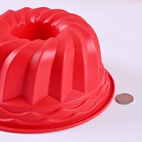 Moule à gâteau en silicone rond à prix abordable, outils de pâtisserie de qualité alimentaire, mini moules à gâteau