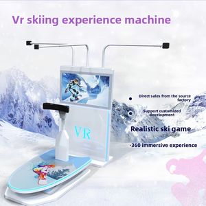 เครื่องจำลอง VR สำหรับออกกำลังกายในร่ม เกมวิดีโอเสมือนจริง พร้อมแท่นลอยฟ้าสำหรับเล่นกีฬาในสนามกีฬา สนามบิน และการเดินทาง ทำจากโลหะ - Product Image 2