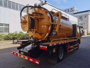 Dongfeng Sewage Waste <b>Vacuum</b> Water Suction Truck 5T Sewage <b>Vacuum</b> Suction Trucks Sewer Suction Truck Manufacturer - Product Image 6