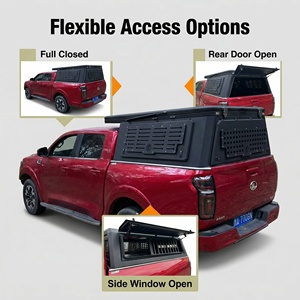 ฝาครอบอลูมิเนียมอัลลอยด์ปลอดภัย XYC สำหรับ Nissan <span class=keywords><strong>NAVARA</strong></span> RX 2015 + <span class=keywords><strong>King</strong></span> <span class=keywords><strong>CAB</strong></span> pickup-ไม่มีการติดตั้งแบบเจาะ - Product Image 4