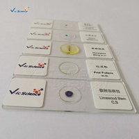 5pcs Biological Slides Specimen Storage Plastic Box Prepared Microscopic Plastic Prepared Slides Box