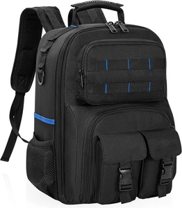 OEM Tool <b>Backpack</b>, Heavy Duty Tool Bag with Padded Shoulder and Removable Tool Organizer, Work <b>Backpack</b>, for Electricians - Product Image 4