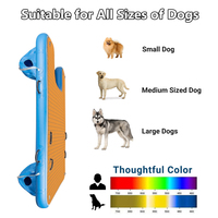 Planche gonflable pliable personnalisée rampe pour chien Eva rampe de quai antidérapante pour chiens pour piscines lacs bateaux