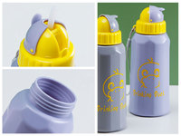Boîte à lunch isotherme 4 compartiments en carton, compatible micro-ondes, étanche, avec bouteille d'eau 700 ml, pour étudiant, en plastique PP, boîte bento divisée avec paille