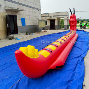 Bateau dragon <span class=keywords><strong>gonflable</strong></span> d'été en PVC Bateau banane Jouets aquatiques flottant <span class=keywords><strong>sur</strong></span> <span class=keywords><strong>l</strong></span>'<span class=keywords><strong>eau</strong></span> Jeu de construction d'équipe - Product Image 5