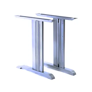 Industrial Modern Brass Iron Wholesale Training Table Base Frame Dining Coffee Stainless Steel Metal Table Legs