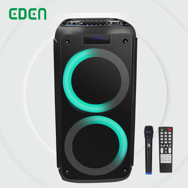 EDEN Party 100 Powerful Portable BT Party Speaker With Dynamic Light Show Dj Outdoor Speaker Plastic Speaker Box