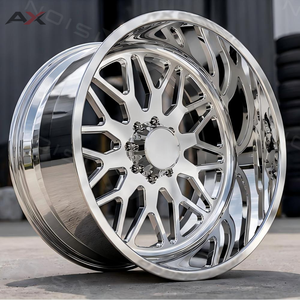 Jantes forgées pour pick-up 22 26 30 pouces, finition couleur personnalisée polie, roues 8x180 8x170 8x165.1 pour Silverado Ford F-350 RAM 3500 - Product Image 1