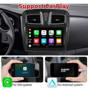 9 pollici Android 14 Autoradio per Renault Logan <span class=keywords><strong>Sandero</strong></span> 2012-2019 di navigazione Radio per auto Android Multimedia Wireless CarPlay 4G GPS - Product Image 5
