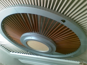 Revestimiento de aluminio personalizado en forma cuadrada para decoración arquitectónica - Product Image 1