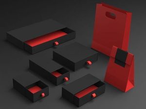 Luxury Jewelry Earring <b>Packaging</b> Custom Printing Logo High-end Rigid <b>Paper</b> Embossing Cardboard Gift Jewelry Boxes - Product Image 6