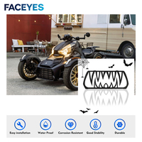 Grille de protection de radiateur en maille FACEYES Premium pour Can-Am Ryker 600 900 Rally Sport tous modèles UTV, pièces de rechange neuves noires
