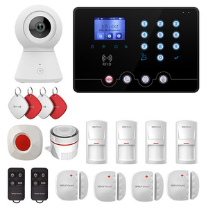 Inteligente <span class=keywords><strong>GSM</strong></span> hogar sistema de alarma Hub 4G Tuyasmart <span class=keywords><strong>Gateway</strong></span> pantalla color TFT de alarma con Alexa y google voicecontrol - Product Image 1