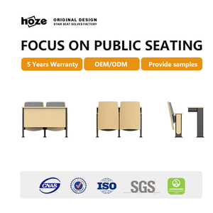 HOZE HS-1203-3 Modernes Design Akademische Schul möbel Set Holztisch Stuhl für Universität Klassen zimmer Auditorium Halle Stahl - Product Image 2