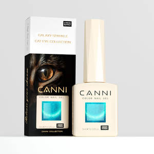 CANNI 뉴 9ML 고양이 눈 48 색 쉬머 벨벳 시리즈 젤 폴란드어 네일 바니시 핑크 플래닛 고양이 눈 시리즈 UV 젤 폴란드어 CPNP - Product Image 6