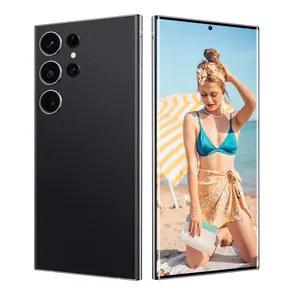 Teléfono móvil original S24 Ultra 16GB + 1TB 5G Smartphone 7,3 pulgadas desbloqueado Doble Tarjeta 4G teléfono Android 13,0 teléfonos móviles